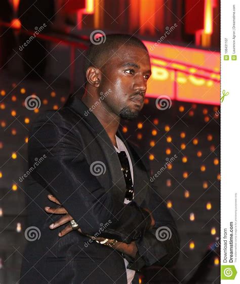 Kanye Ye West At Vanity Fair Party For 2009 Tribeca Film Festival In
