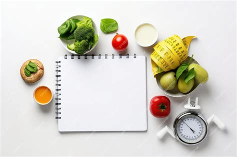 Premium Photo | Ultimate Guide to Achieving Fitness Goals Top View of