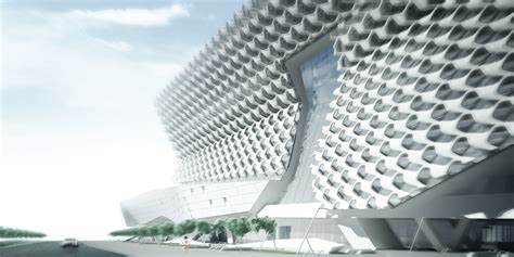 Thom Mayne Proposes Folded Volume And Parametrically Shaped Facade For