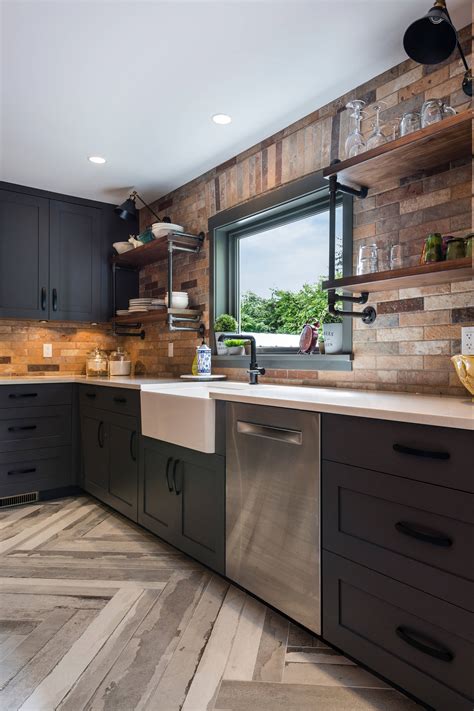 Get all kinds of great ideas for a black color scheme in your kitchen here. Never Underestimate Beautiful Kitchen With Dark Cabinets ...