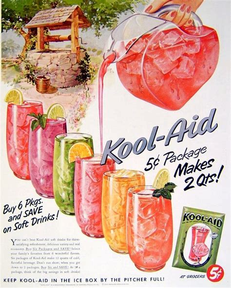 Oh Yeah Do You Remember These Vintage Kool Aid Flavors Click Americana