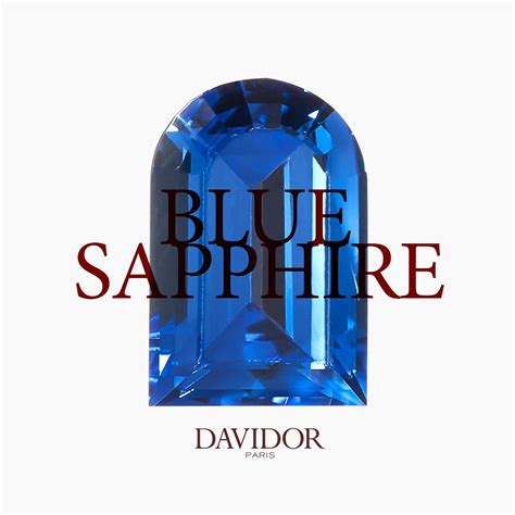 The Patented Davidor Arch Cut In Blue Sapphire A Unique And Vibrant