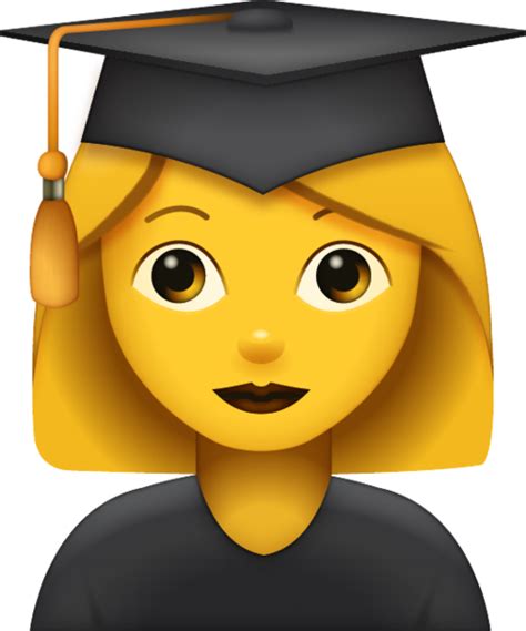 Graduated Woman Emoji Free Download All Emojis Emoji