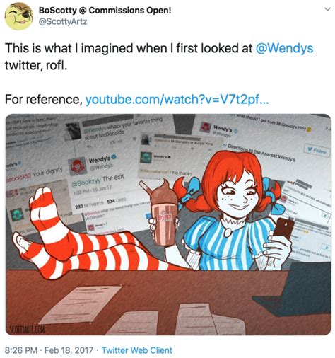 Smug Wendy Roasts Wendy S Is One Of The More Popular Fast Food Chains