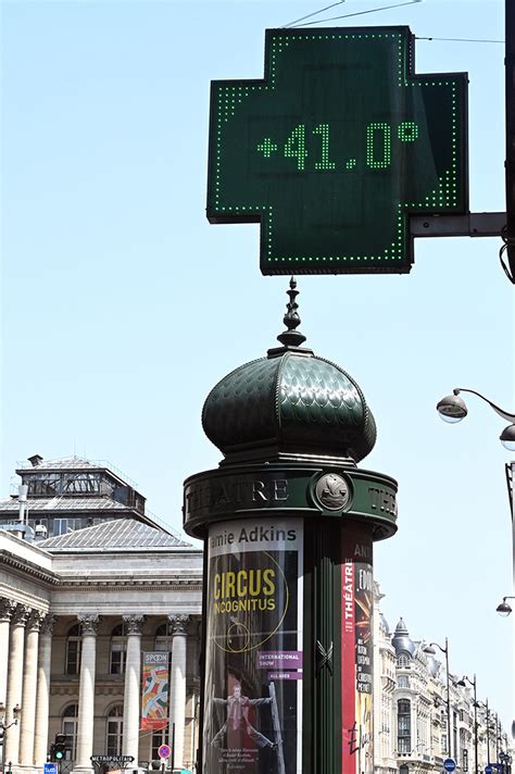 París Registra Récord Histórico De Temperatura Por Ola De Calor Extremo Fotos Mundo
