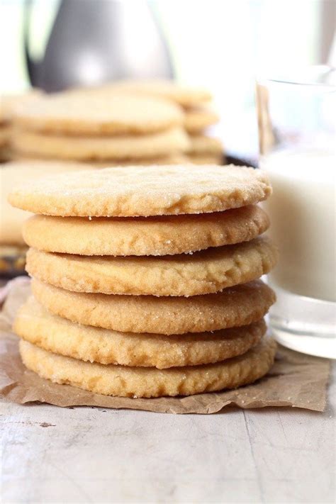 Eggless cookies guys, cookie recipes are so versatile and so forgiving, there is a recipe for literally every allergy. Best Ever Sugar Cookies served with ice cold milk | Sugar ...