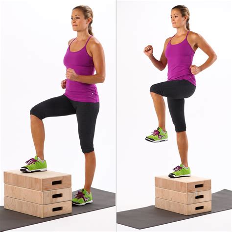 Step Up Butt Toning Exercises For Glutes Popsugar Fitness Photo 5