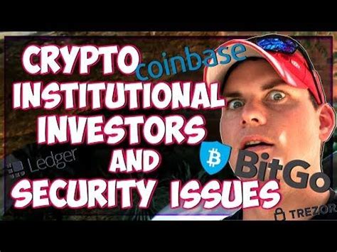 It is very important to do your own research and analysis before making any investment based on your personal circumstances. Over the last couple of years, crypto institutional ...