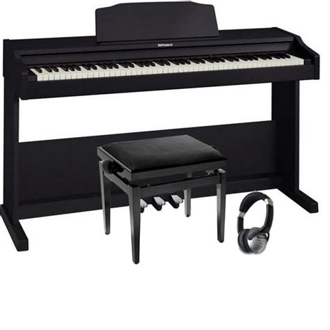 Roland Rp102 Digital Piano Contemporary Black Package