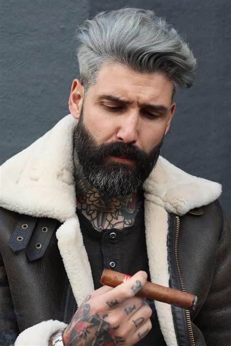 Let us help you pick your hue. The Full Guide For Silver Hair Men: How To Get, Keep ...