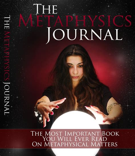 The Metaphysics Journal Metaphysics Books To Read Meaning Of Life