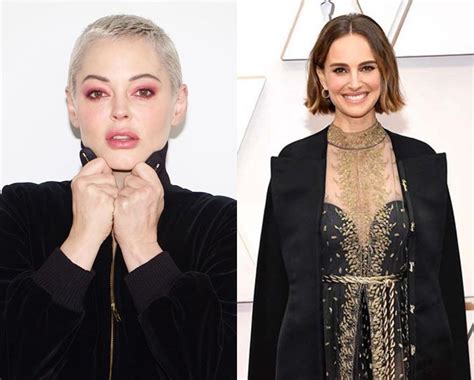 Rose McGowan Calls Out Natalie Portman S Offensive Oscars Dress