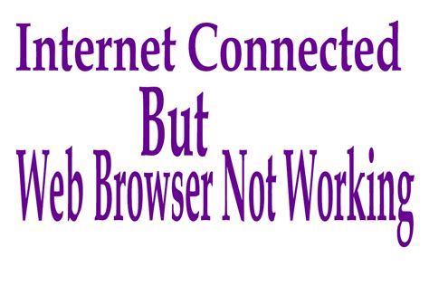 Internet Working But Web Browser Is Not Working Win 7 8 81 10 Fix