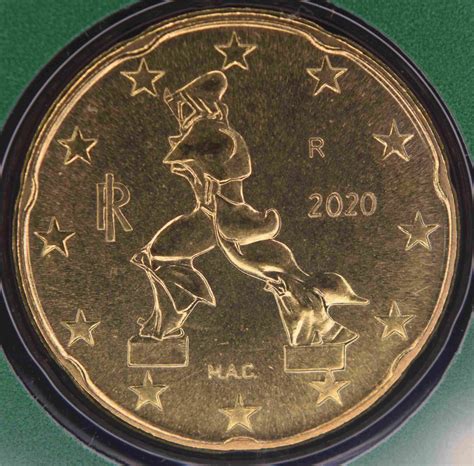 Italy 20 Cent Coin 2020 Euro Coinstv The Online Eurocoins Catalogue