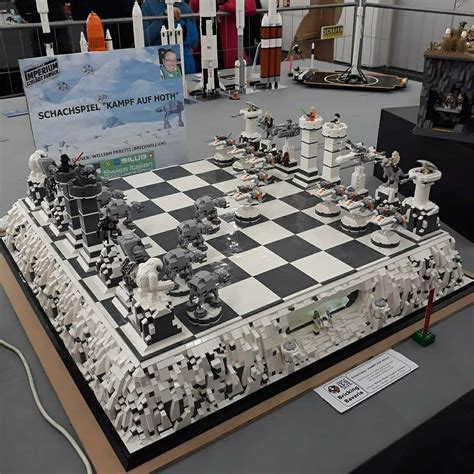 This Incredible Lego Star Wars Chessboard By William Peretti R