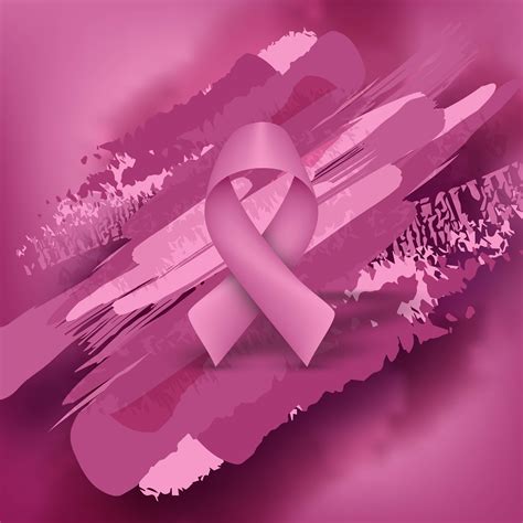 Purple Breast Cancer Ribbon Background 1056831 Vector Art At Vecteezy