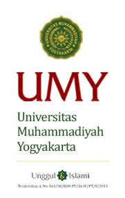 Maybe you would like to learn more about one of these? Tunjukkan Identitas Visual, Tata Cara Penggunaan Logo UMY Diatur | LPPM Nuansa UMY