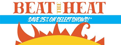 Offers | Beat the Heat | Blumenthal Arts