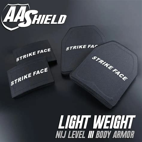 Aa Shield Bullet Proof Ultra Light Weight Hard Plate Body Armor Inserts