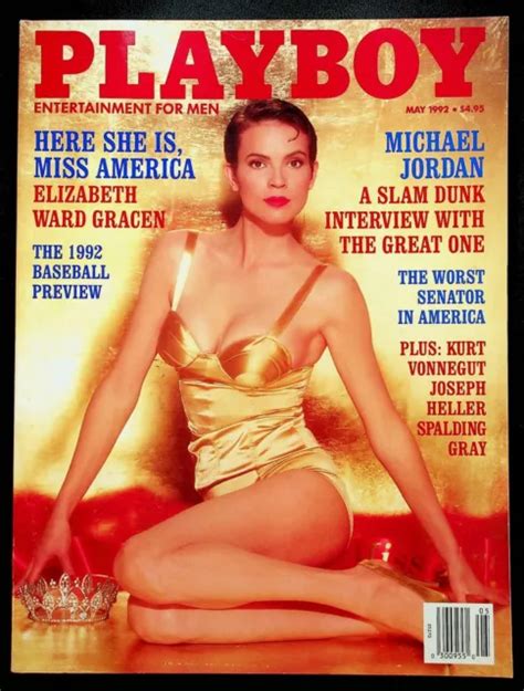Playboy Magazine May Vg Michael Jordan Miss America Elizabeth Ward Gracen Picclick