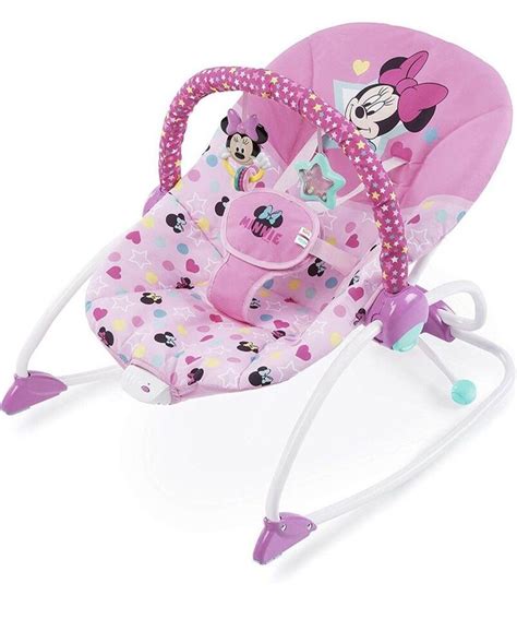 Purple Minnie Mouse Baby Swing Centralvanandstorage