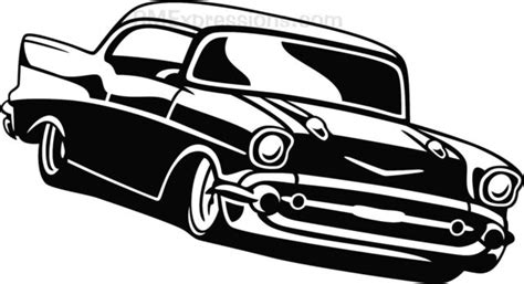 1957 Chevy Bel Air Chevrolet 57 Vinyl Decal Your Color Choice Sticker