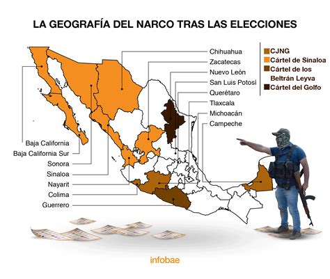 Así Quedó El Mapa Del Narcotráfico En México Tras Las Elecciones 2021