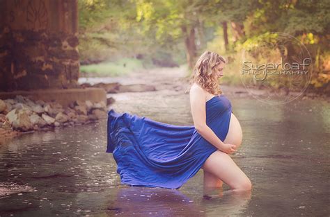 Maternity Session In The Creek By Sugarloaf Photography Maternity