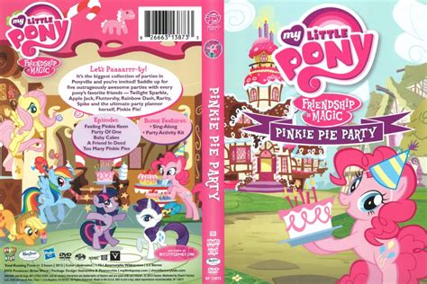My Little Pony Friendship Is Magic Pinkie Pie Party Dvd Cover 2013 R1