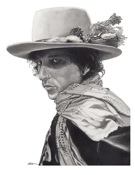 Dylan Drawing By Gary Kroman Fine Art America