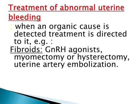 Ppt Abnormal Uterine Bleeding Powerpoint Presentation Free Download Id677194