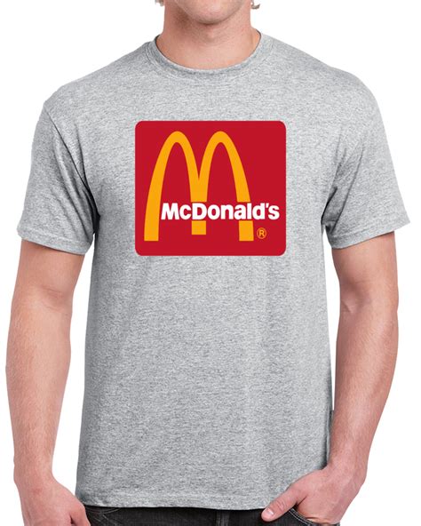 Mc Donalds Logo Macdonalds T Shirt Shirts Personalized T Shirts T