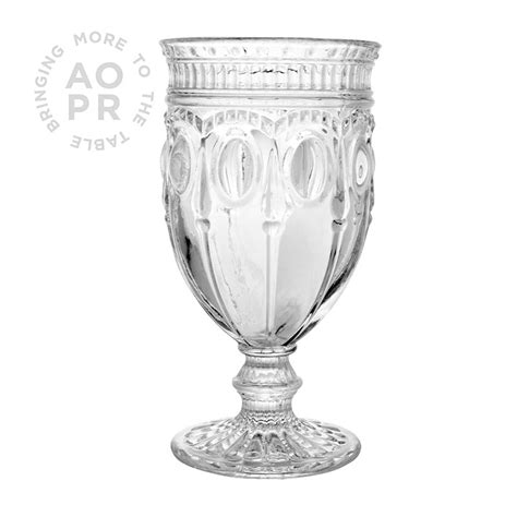 Can Can Water Goblet All Occasions Party Rental