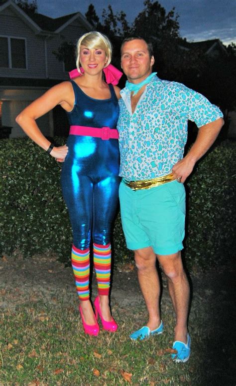 Halloween Couple Costume Barbie And Ken Barbie Costume Couple