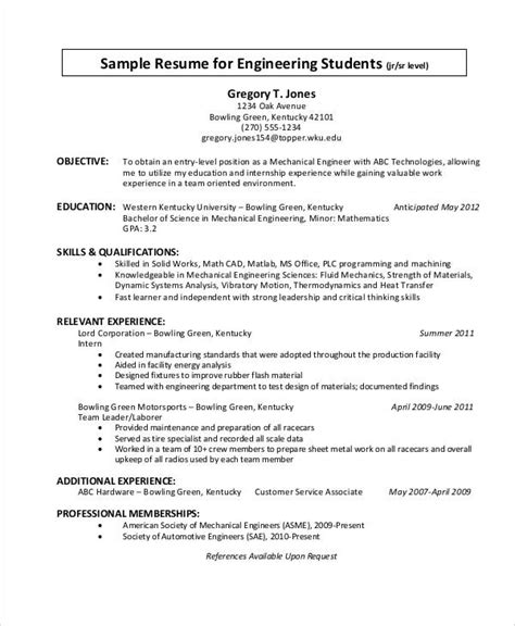 Solar engineers work in the alternative energy field and use sunlight to generate electricity. engineering fresher resume template - Bidary