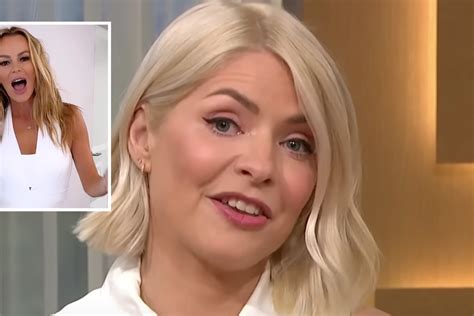 Holly Willoughby Farajfeiting