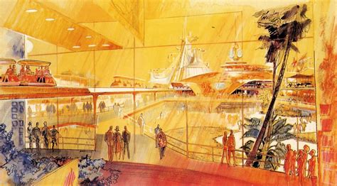 Magical Fanaticism Disney Concept Art Disneyland Tomorrowland