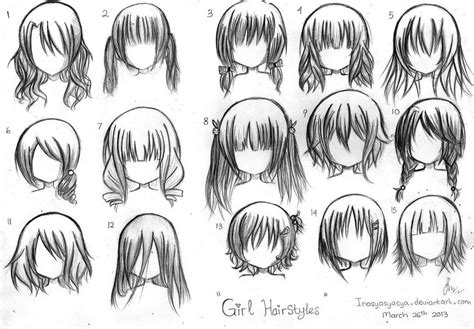 Short Anime Hairstyles For Girls Manga Hairstyles Girl By