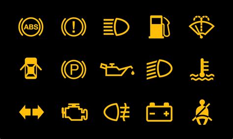Dashboard Warning Lights Meanings