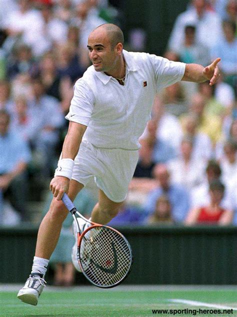 Andre Agassi 1999 French Open Winner And Us Open Winner Usa