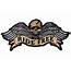 Ride Free Winged Skull Patch Small  Biker Patches TheCheapPlace