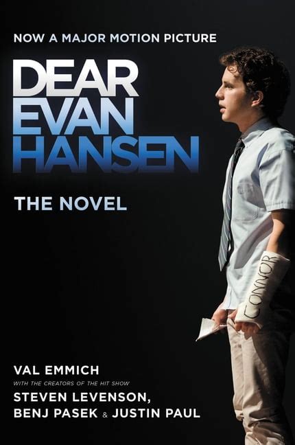 Dear Evan Hansen The Novel Hardcover