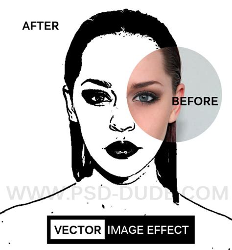 Image to Vector in Photoshop gambar png