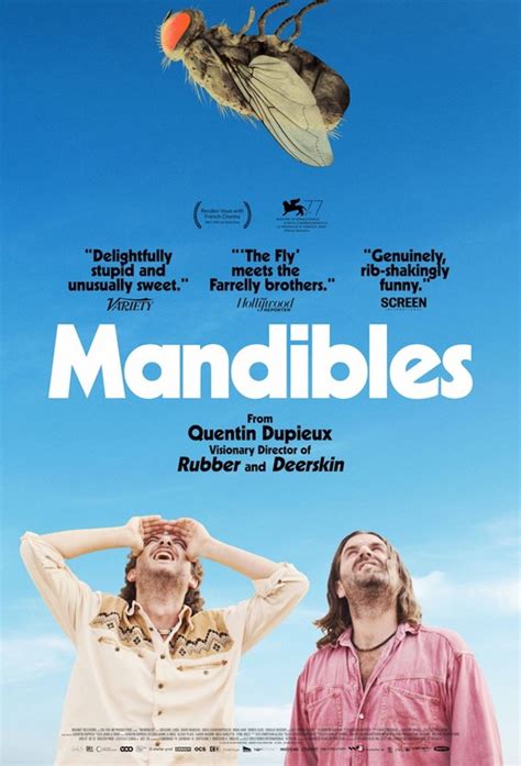 Watch The Trailer For Quentin Dupieuxs Mandibles Live For Films