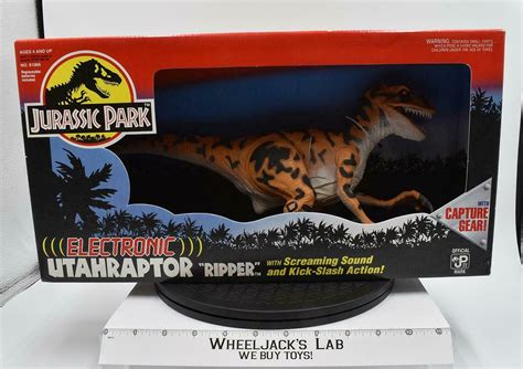 Electronic Utahraptor Ripper Jurassic Park 1994 Kenner NEW MISB SEALED