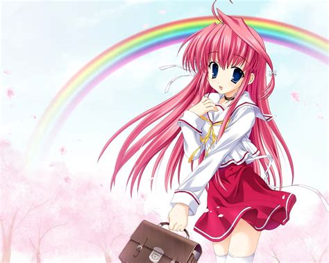 Anime Rainbow Wallpapers Wallpaper Cave