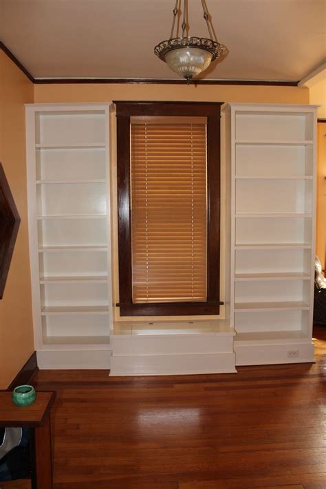 Custom Bookcase With Window Seat By Cristofir Bradley Cabinetry