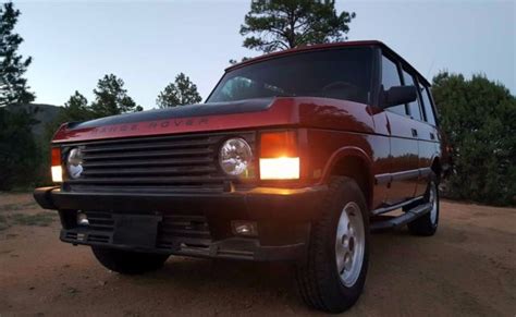 1987 Range Rover Classic Nas Custom Candy Apple Red Rust Free Daily