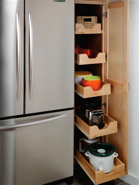 A modern pantry design will bring fun back into a more functional kitchen. Pantry Cabinets and Cupboards: Organization Ideas and ...