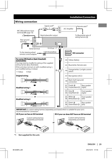 Jvc Wiring Diagrams